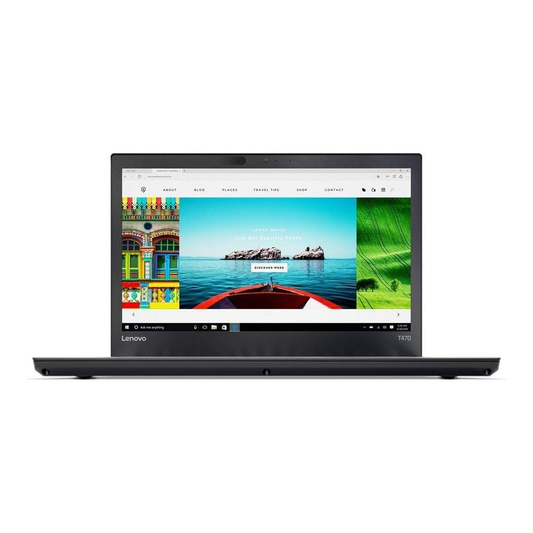 Lenovo Thinkpad T470s i7 7th 20/256 touchscreen intel graphics